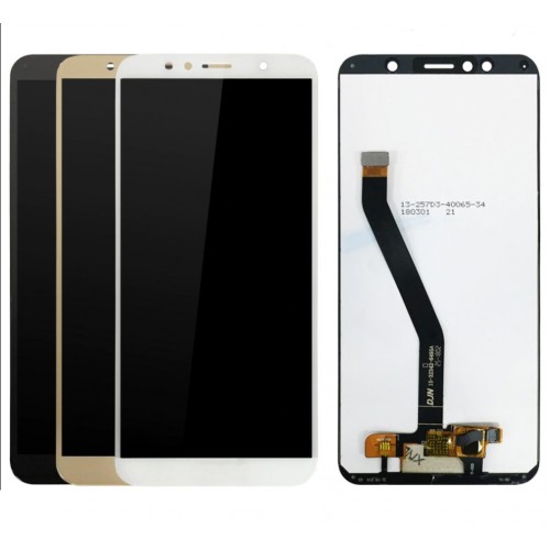 LCD-näyttö yhteensopiva Huawei Y6 2018 / Honor 7A / Honor 7A Pro musta HQ (AUM-L29)