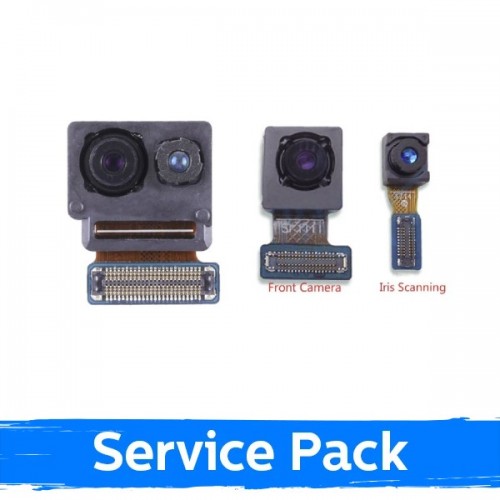 Kamera yhteensopiva Samsung N950 Note 8 / G955 S8 Plus etukamera 100% alkuperäinen (Service Pack)