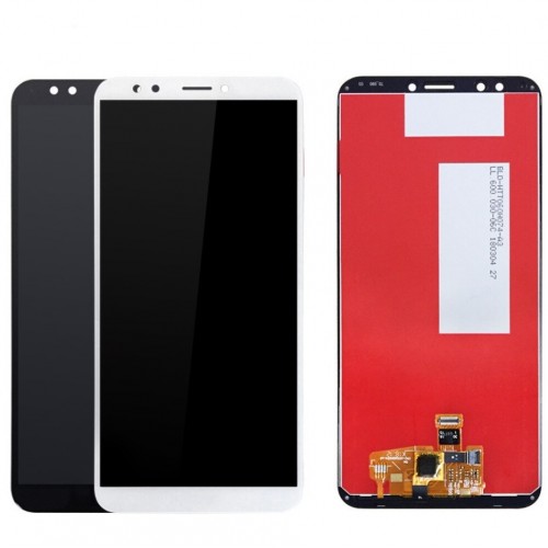 LCD Display Compatible With Huawei Y7 2018 Black HQ