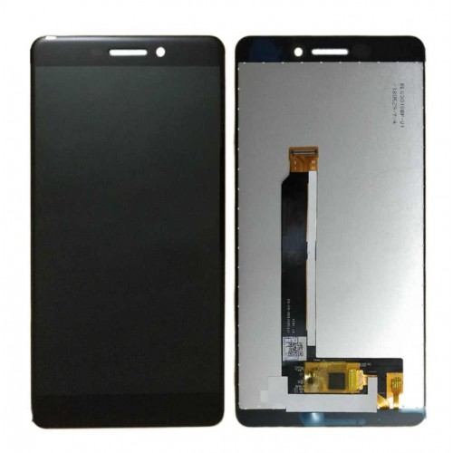 LCD-näyttö yhteensopiva Nokia 6.1 (Nokia 6 2018) musta HQ
