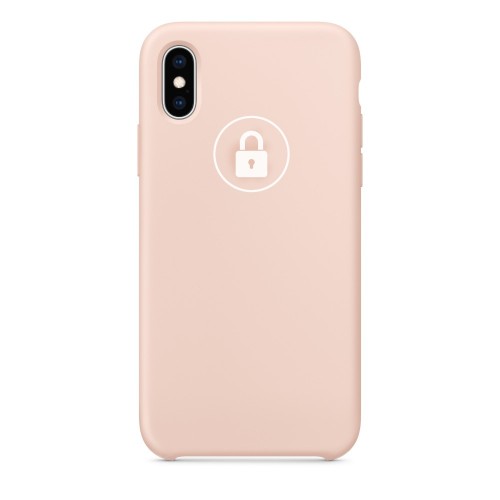 Phone Case "Silicone Case" for Apple iPhone XR / Pink Sand / in package