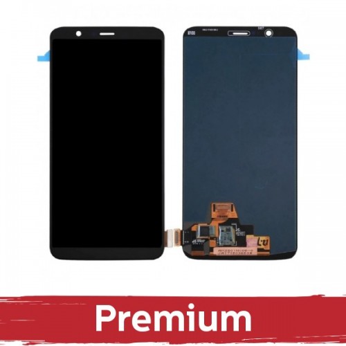 LCD-näyttö yhteensopiva OnePlus 5T musta OEM