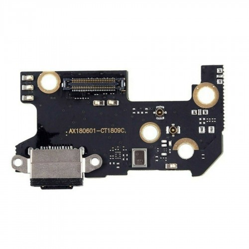 Charging Port Compatible With Xiaomi Mi 8 With Flex / Plata HQ