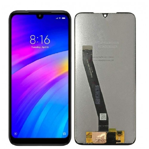 LCD-näyttö yhteensopiva Xiaomi Redmi 7 kanssa musta HQ
