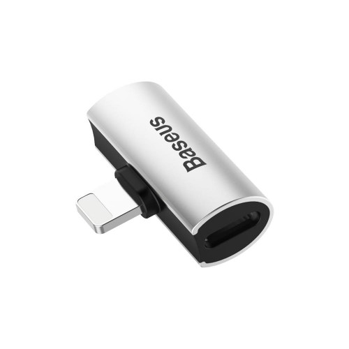 Adapter Baseus L46 White ( Input "Lightning" / Output 2x "Lightning" )