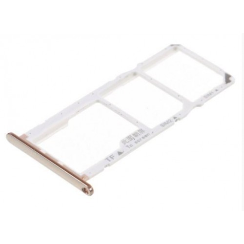 SIM-kortin pidike Huawei Y6 2019:lle, ruskea