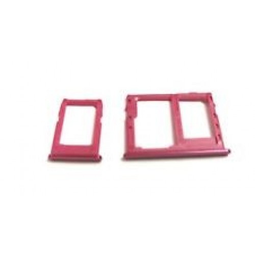 SIM Holder Compatible With Samsung J610 J6+ 2018 SIM card holder Red