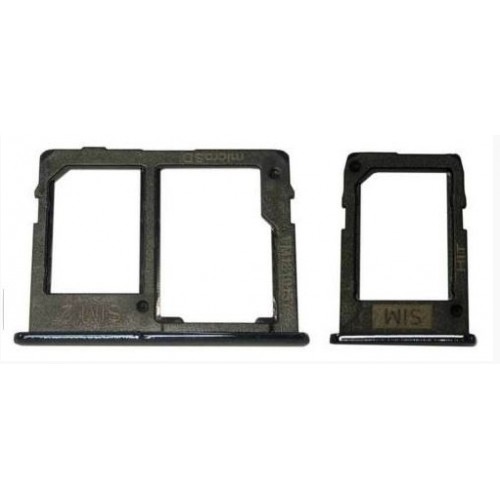 SIM Holder Compatible With Samsung J610 J6+ 2018 SIM card holder Black