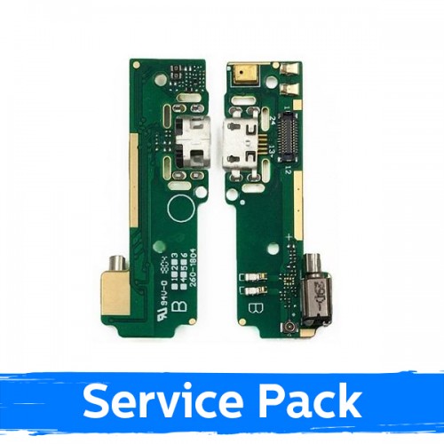Latauspistoke yhteensopiva Sony Xperia XA flex-kaapelilla 100% alkuperäinen (Service Pack)