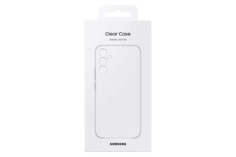Case EF-QA346CTE Samsung Clear Cover Galaxy A346 A34 5G Transparent
