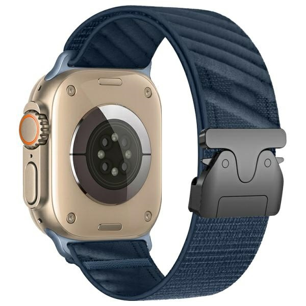 Beline Oblique -ranneke Apple Watch 38/40/41 mm, tummansininen/navy