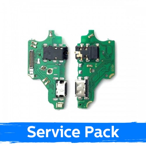 Latausportti yhteensopiva Huawei P30 Lite Flex-kaapelilla / Plata (Service Pack)