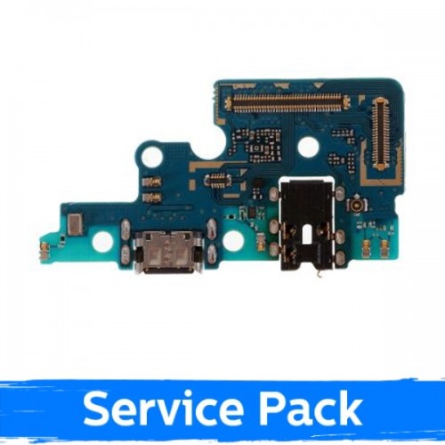 Latausportti yhteensopiva Samsung A705 A70 2019 Flex-kaapelilla / Plata (Service Pack)