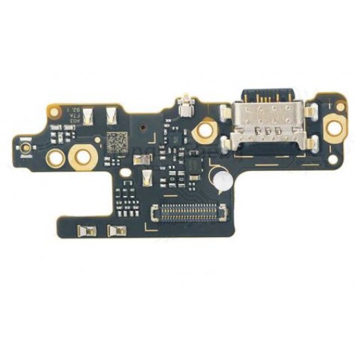 Charging Port Compatible With Xiaomi Redmi Note 7 with Flex / Plata OEM