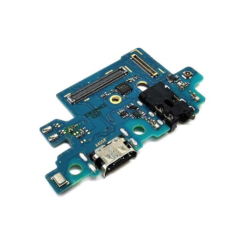 Charging Port Compatible With Samsung A405 A40 2019 with Flex / Plata OEM