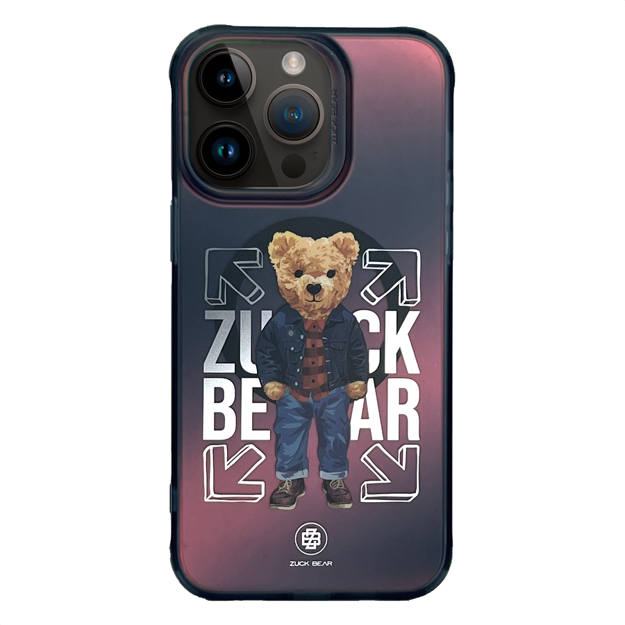Zuck Bear California Cool iPhone 15 Pro Suojakuori Jeans