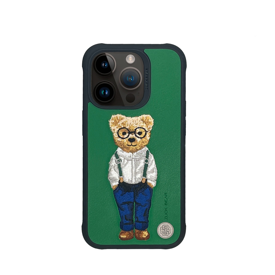 Zuck Bear London Classic iPhone 15 Pro Suojakuori Mayfair Swank
