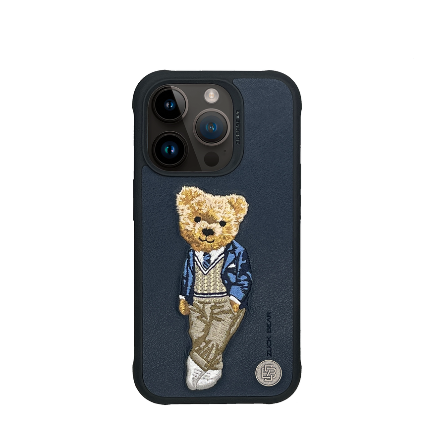Zuck Bear London Classic iPhone 15 Pro Suojakuori Westminster Ace