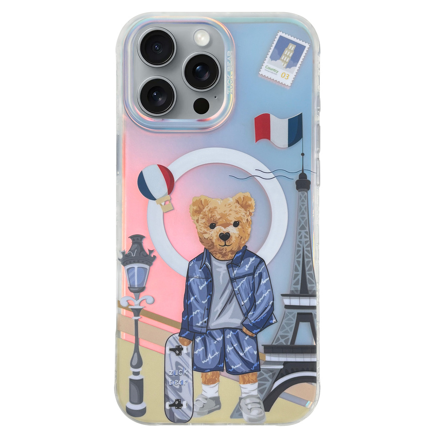 Zuck Bear Darnell iPhone 16 Pro Suojakuori Paris