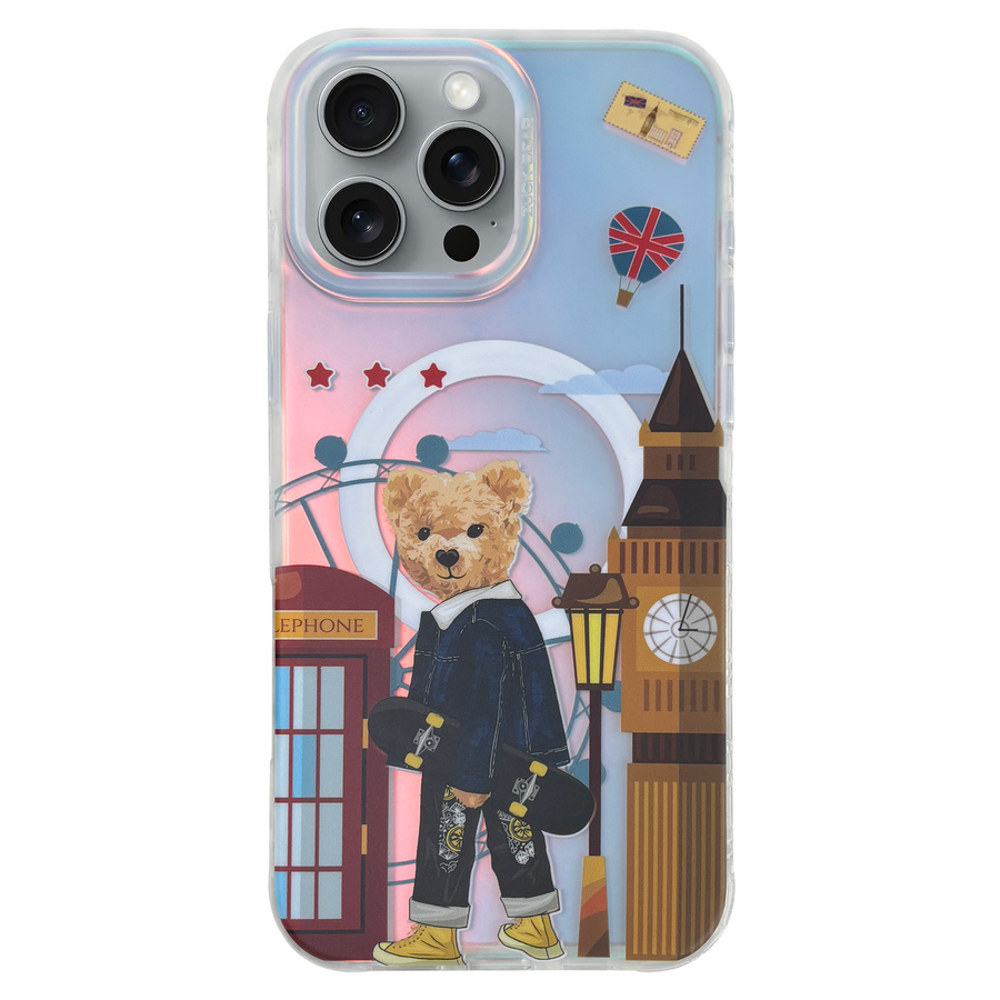 Zuck Bear Darnell iPhone 16 Pro Max Suojakuori London
