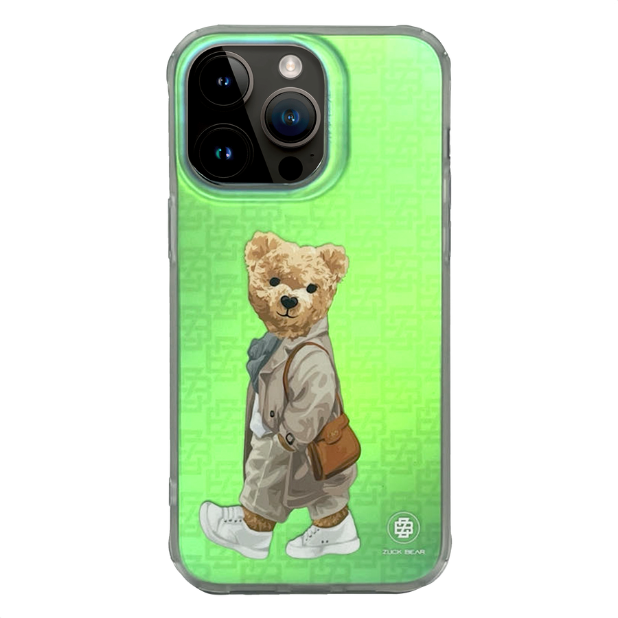 Zuck Bear French Riviera Chic iPhone 15 Pro Suojakuori Monaco Glitz