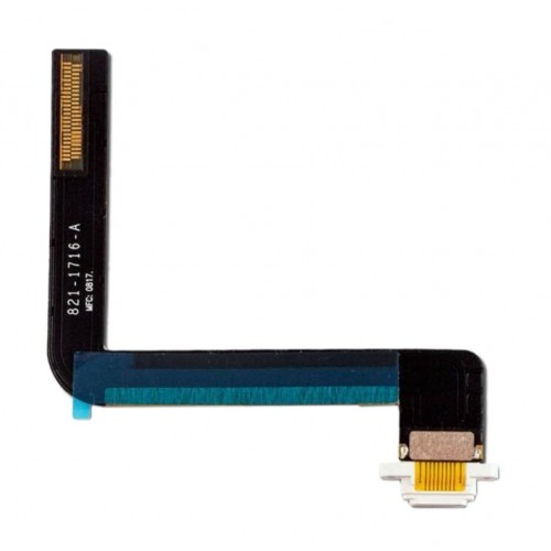 Latauspistoke yhteensopiva Apple iPad Air / iPad 9.7'' / iPad 9.7'' 2018 joustavalla kaapelilla / musta / OEM