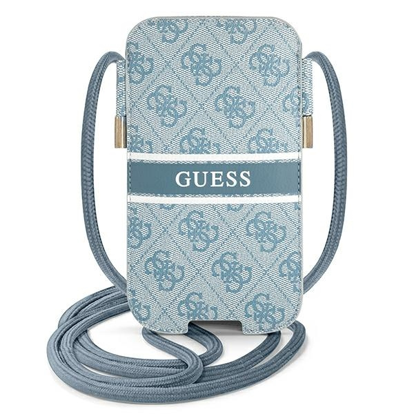 Guess Laukku GUPHL4GDBL 6,7 sininen kovakuori 4G Stripe