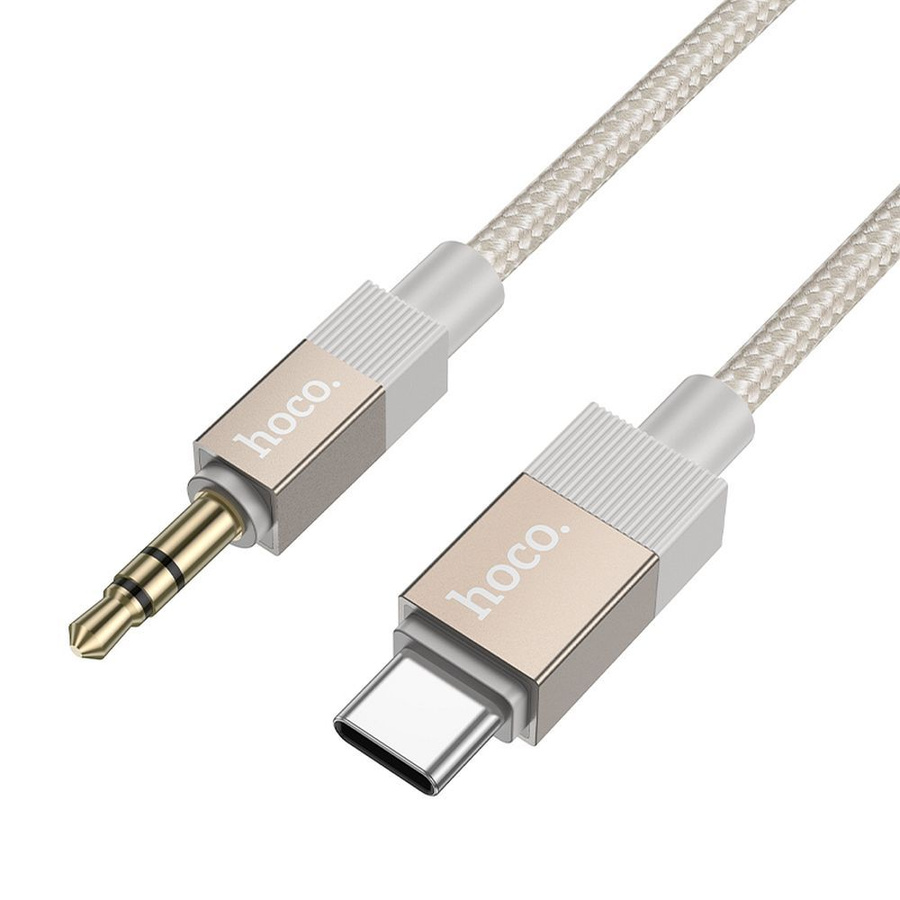 Äänisovitин Hoco (UPA32B) USB-C - 3,5mm(n) kultainen (1M)