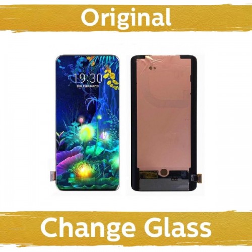 LCD-näyttö yhteensopiva OnePlus 7T Pro / 7 Pro musta (uusittu: Kiina)