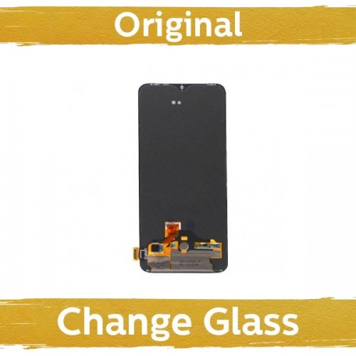 LCD Display Compatible With OnePlus 7 Black (Renewed: China)