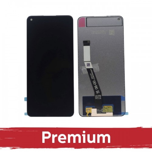LCD Näyttö yhteensopiva Xiaomi Redmi Note 9 musta OEM