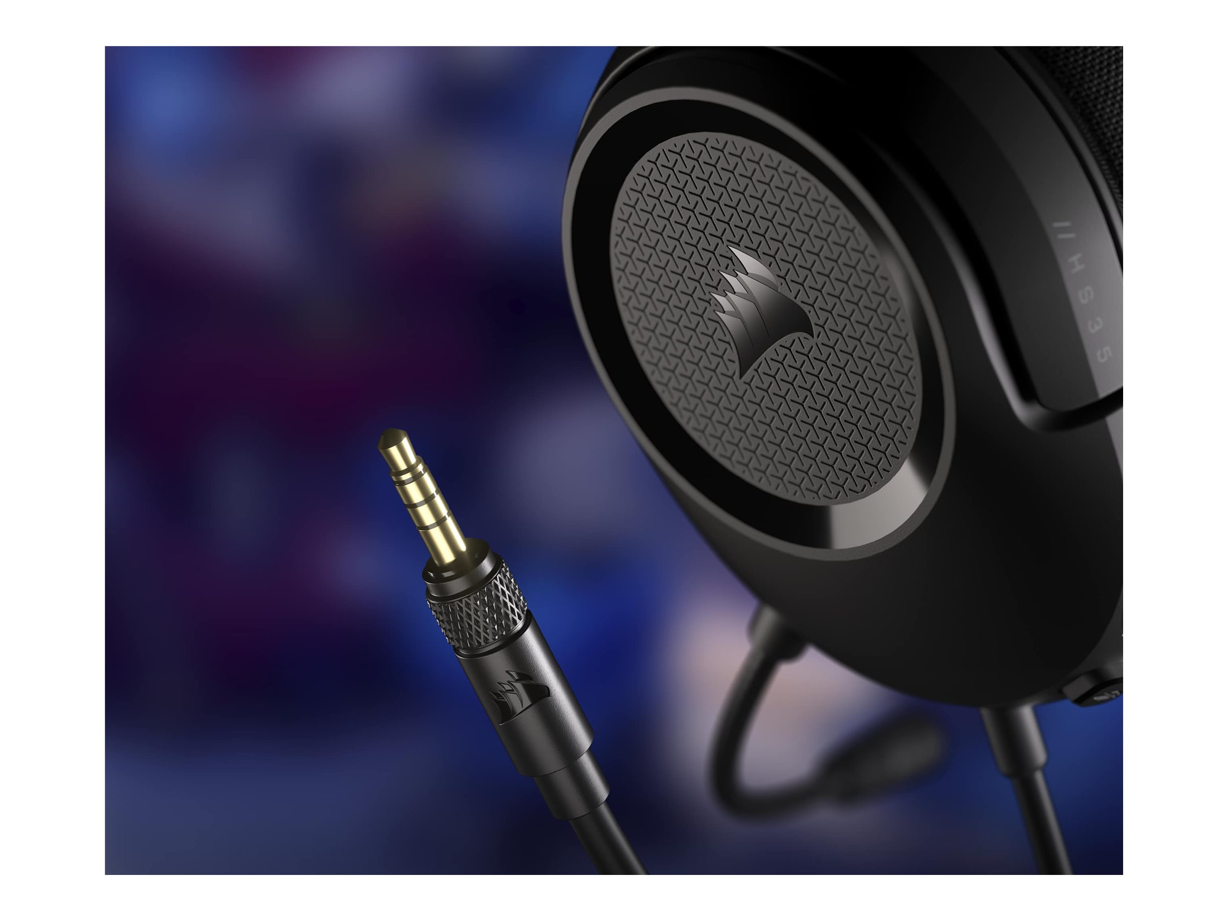 CORSAIR HS35 v2 MP Gaming Headset Carbon