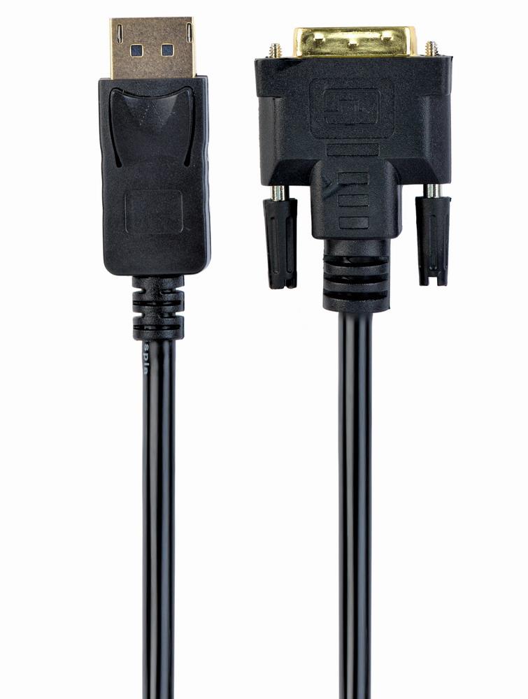 Kaapeli DisplayPort-DVI 3m CC-DPM-DVIM-3M GEMBIRD