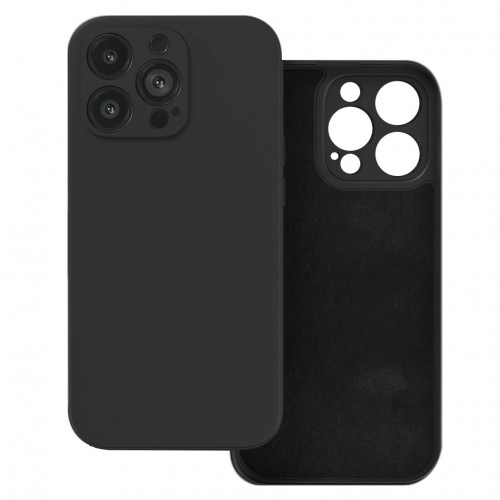 Silikoninen suojakuori iPhone 17 PRO:lle musta