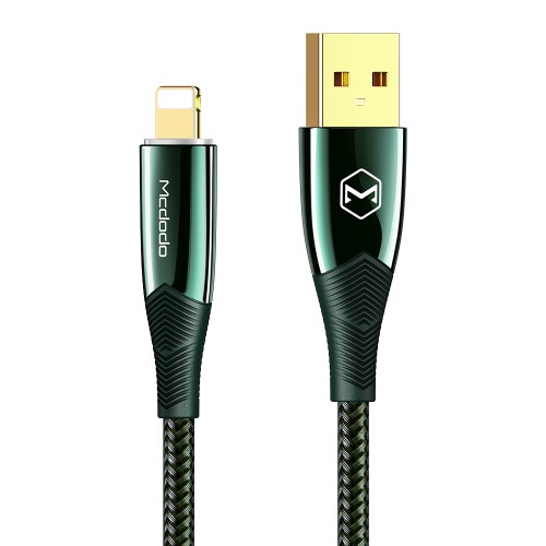 USB Kaapeli Mcdodo CA-8065 vihreä Lightning 180cm