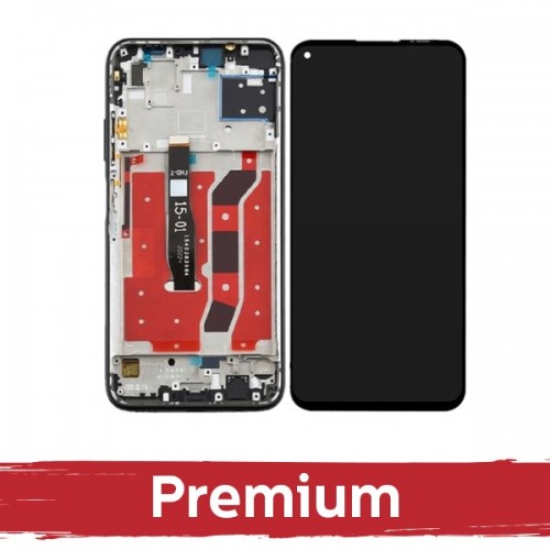 LCD-naytto yhteensopiva Huawei P40 Lite / musta / OEM