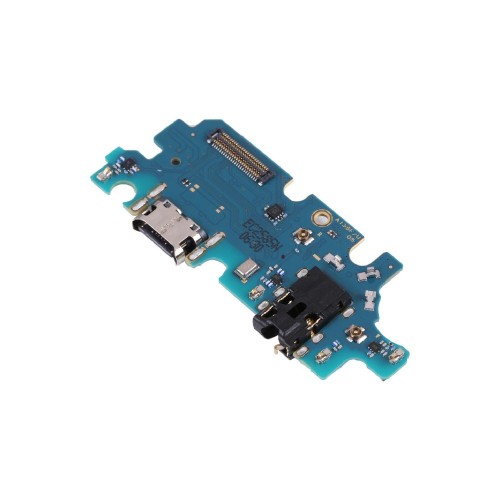 Charging Port Compatible With Samsung A137 A13 4G with Flex / Plata OEM