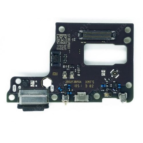 Charging Port Compatible With Xiaomi Mi 9 Lite With Flex / Plata OEM