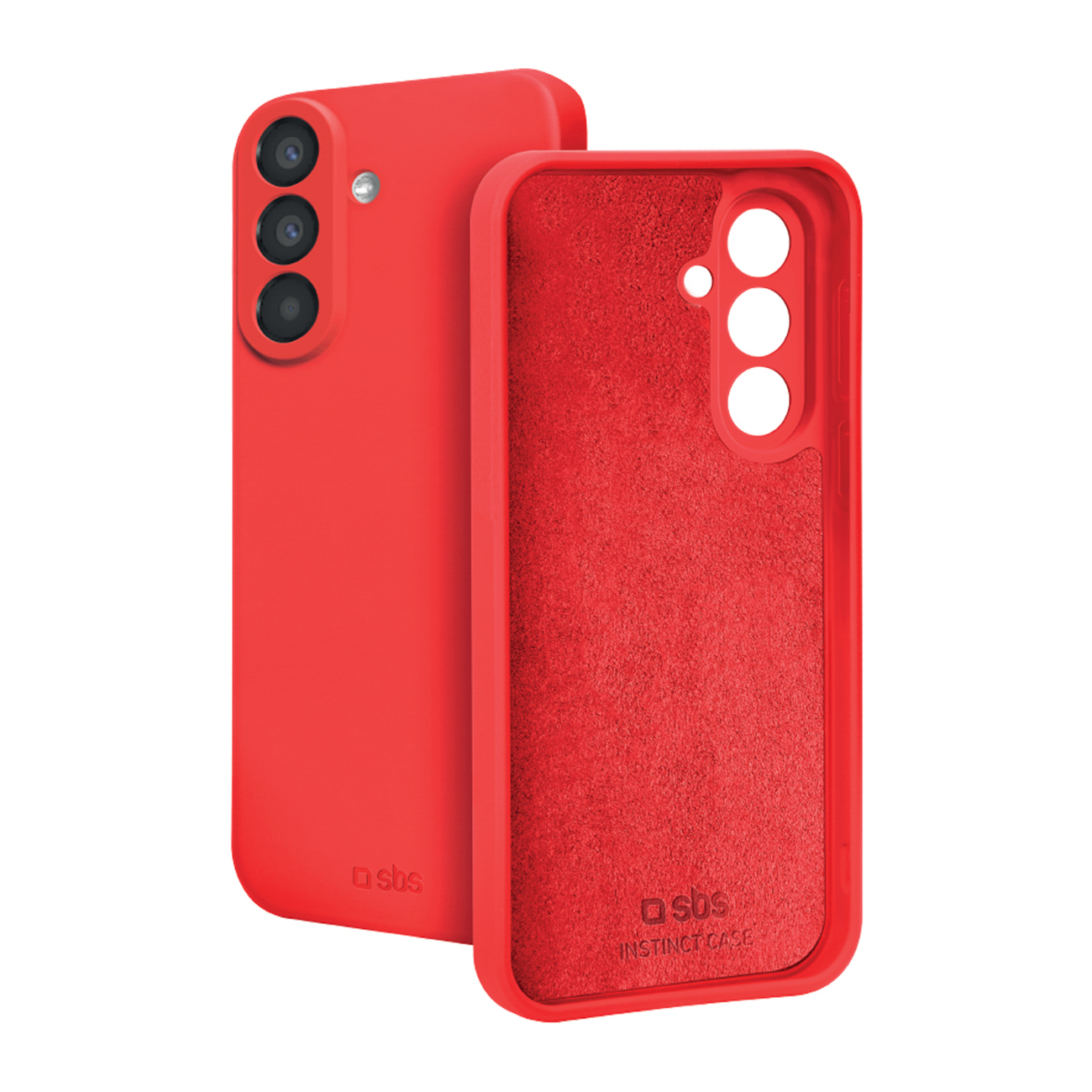 SBS Instinct -suojakuori Samsung Galaxy A37:lle - punainen