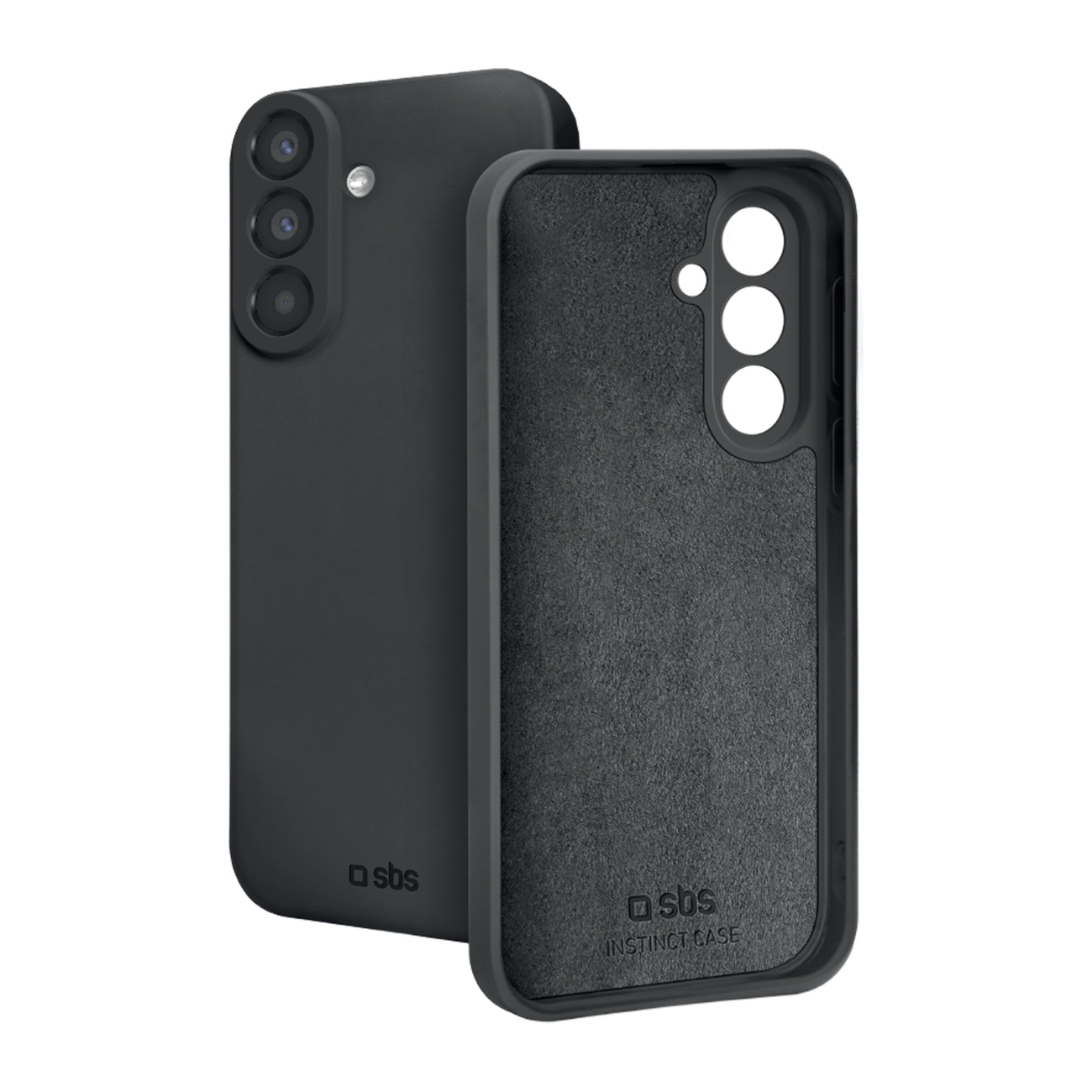 SBS Instinct -suojakuori Samsung Galaxy A37:lle - musta
