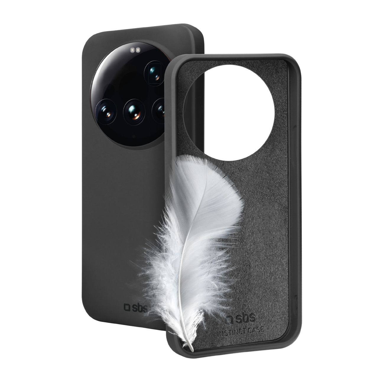SBS Instinct -suojakuori Xiaomi 15 Ultra:lle - musta