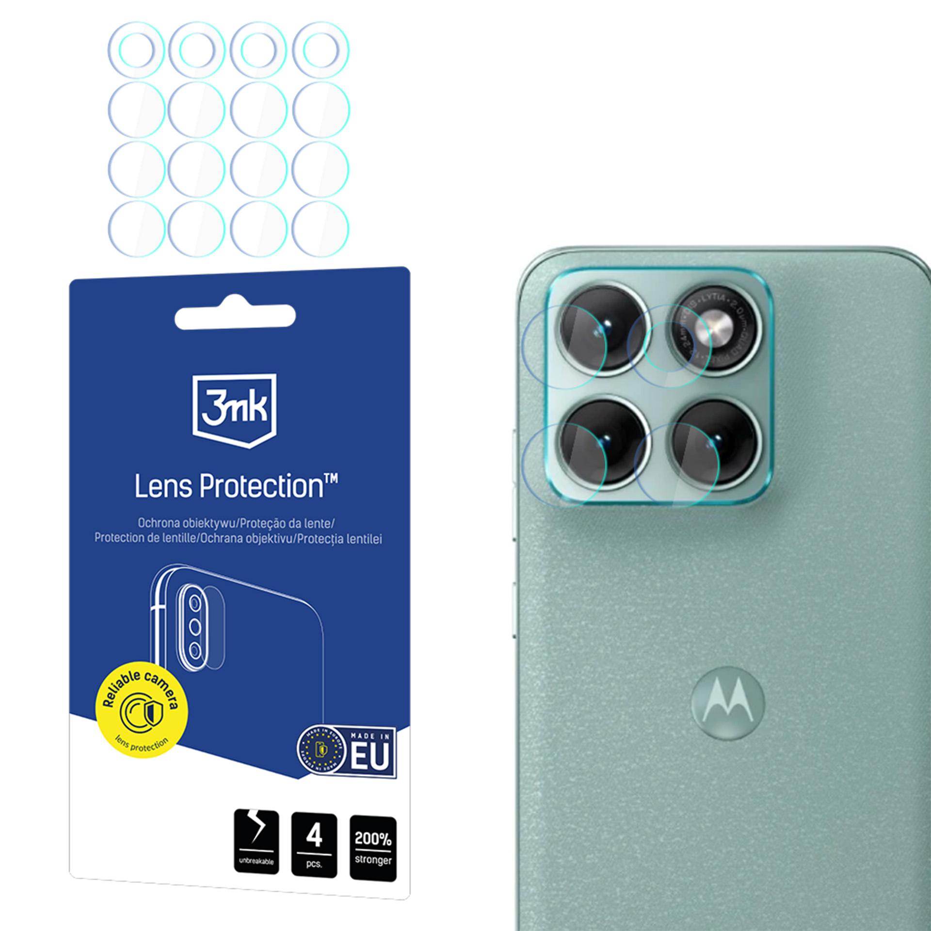 3mk Lens Protection™ Hybrid -kameran linssilasi Motorola Edge 70 Fusion:lle