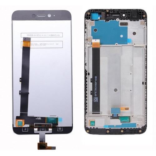 LCD Display Compatible With Xiaomi Redmi Note 5A Black with frame HQ
