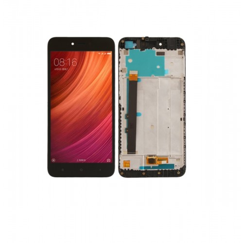 LCD-näyttö yhteensopiva Xiaomi Redmi Note 5A valkoinen kehyksellä HQ