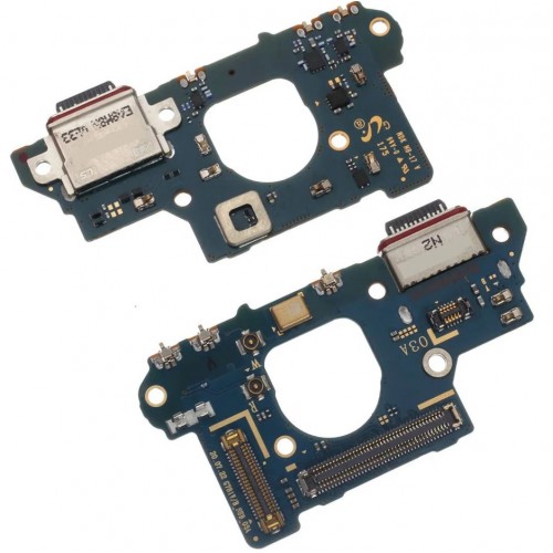 Charging Port Compatible With Samsung G780 S20 FE with Flex / Plata OEM