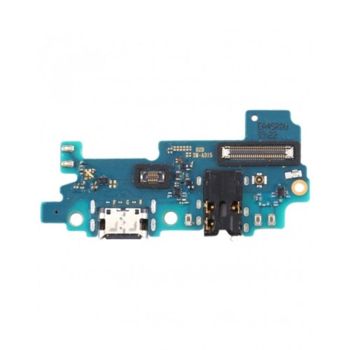 Charging Port Compatible With Samsung A315 A31 with Flex / Plata OEM