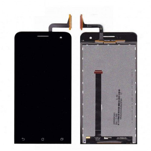 LCD-näyttö yhteensopiva Asus Zenfone 5 A500KL musta HQ