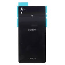Takakansi Sony E6553 Xperia Z3+ musta korkealaatuinen