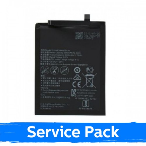 Battery Compatible With Huawei Mate 10 Lite / P30 Lite 3340mAh HB356687ECW (Service Pack)