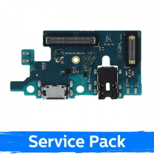 Latausportti yhteensopiva Samsung M317 M31s 2020 flexillä / Plata (Service Pack)